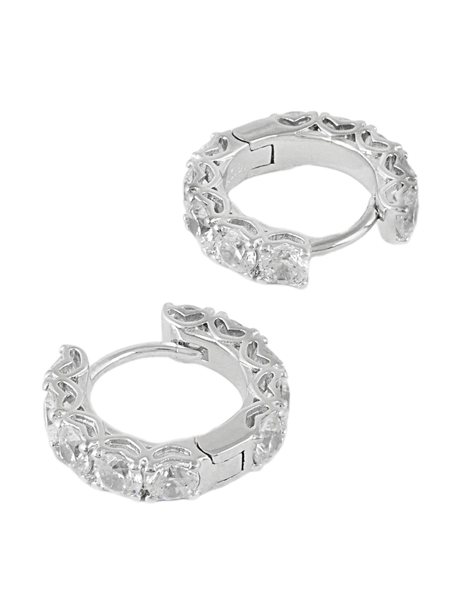 The Real Effect London 800 Silver Earrings for Women