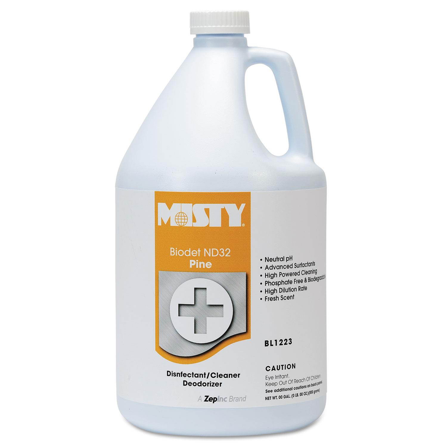Misty BIODET ND-32 Pine 1gal Bottle 4/Carton 1038809