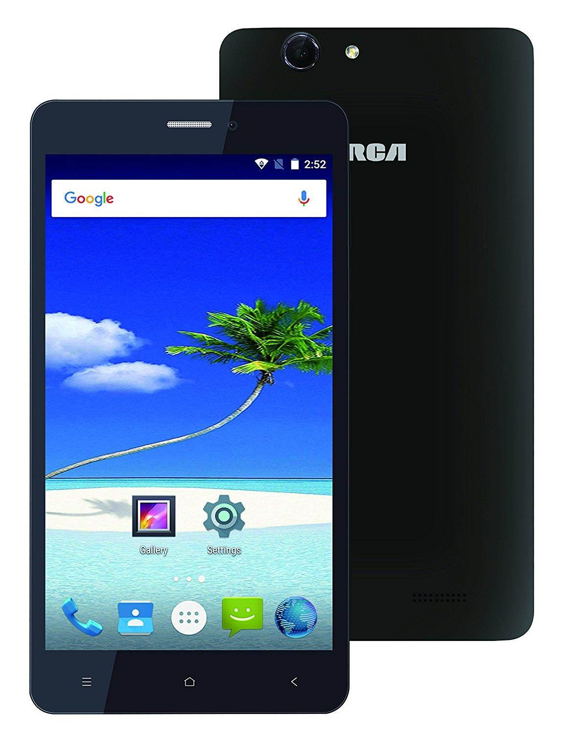 RCA(R) RLTP6067-BLACK 6 4G LTE Android(TM) Quad-Core Smartphone (Black)