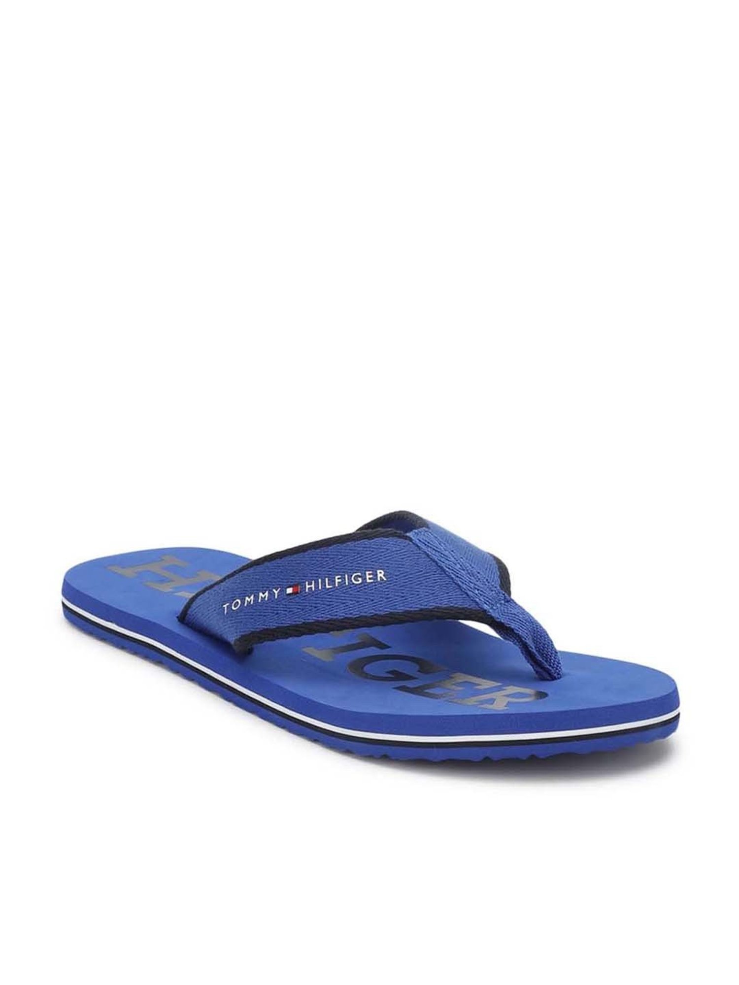 Tommy Hilfiger Men's Ultra Blue Flip Flops