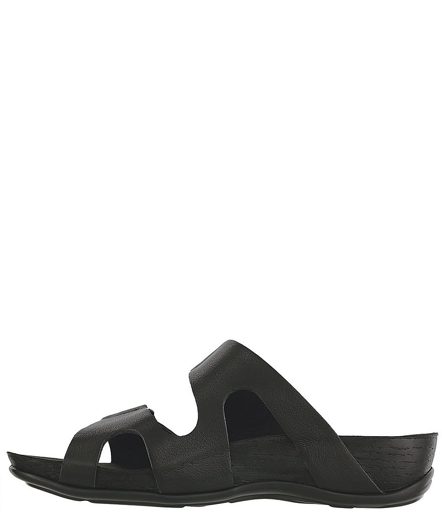 SAS Seaside Leather Slide Sandals