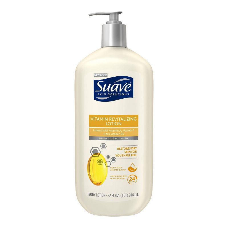 Suave Revitalizing with Vitamin E Body Lotion - 32 fl oz