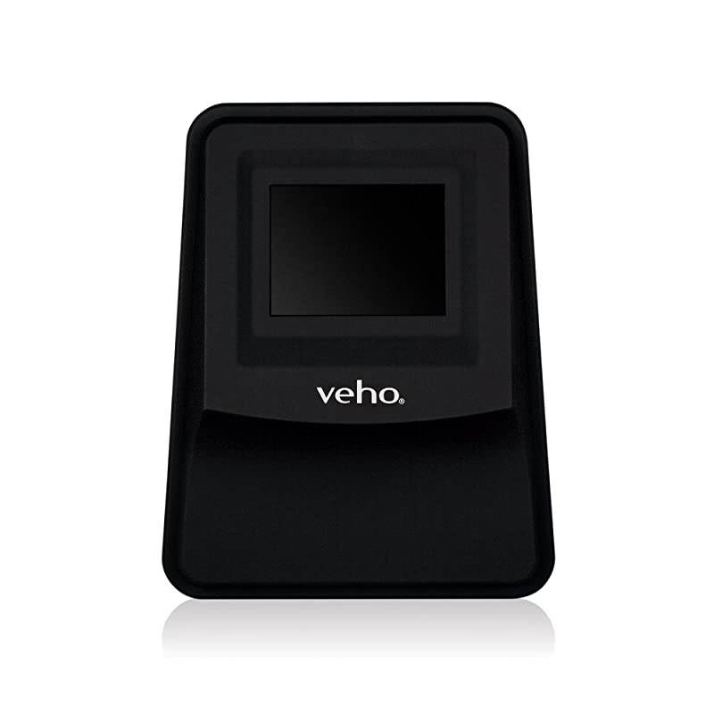 Smartfix Portable Stand Alone 14 Megapixel Negative Film amp Slide Scanner with 24 Digital Screen and 135 Slider Tray for 135110126 Negatives Compatible with MacPC Black VFS014SF