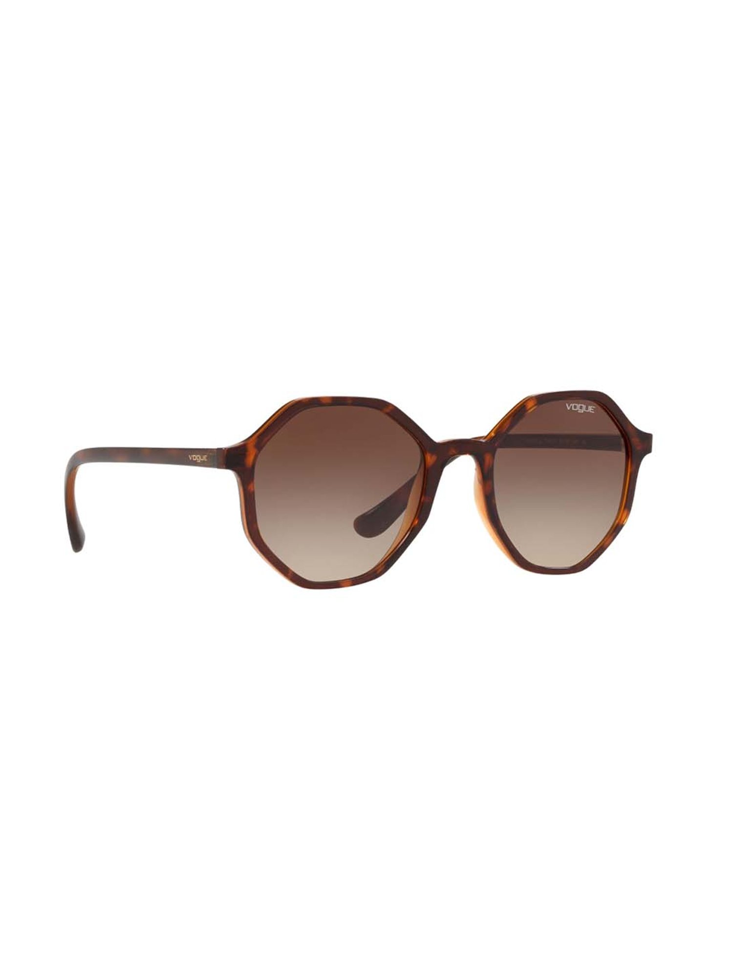 VOGUE EYEWEAR Women Gradient Brown Lens Irregular Sunglasses - 0VO5222S23861352