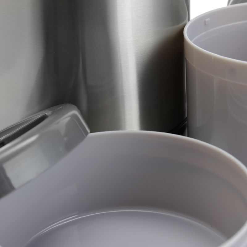 Better Chef 68oz Wide Mouth Food Jar with Compartments and Utensils