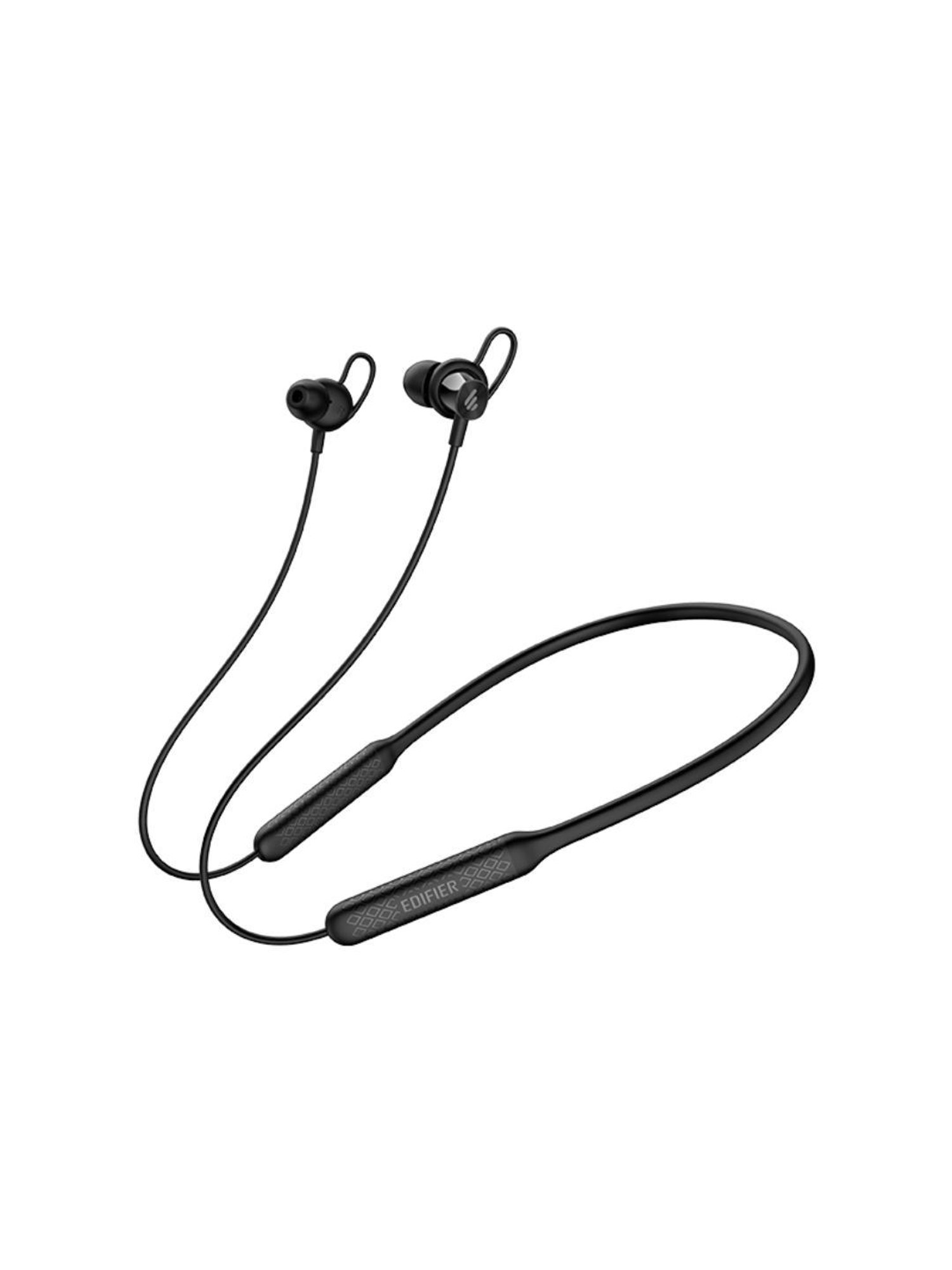 Edifier W210BT In Ear BT Neckband with AI Call Noise Cancellation & 18Hrs Battery Life (Black)