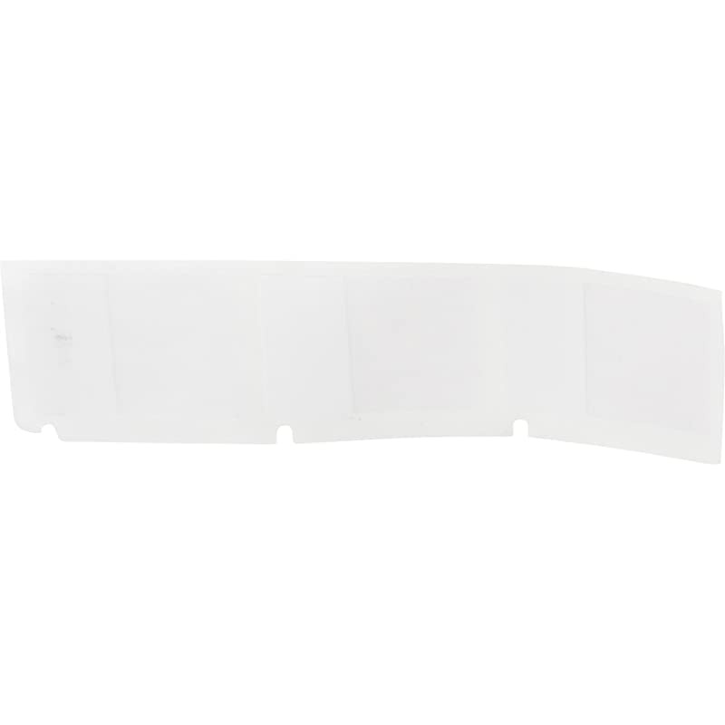 SelfLaminating Vinyl Label Tape M143427 Black on White Translucent Tape Compatible with BMP41 BMP51 and BMP53 Label Makers 125 Height 1 Width Black on WhiteSemiclear