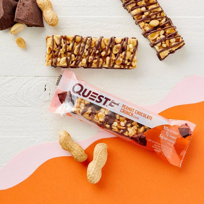 Quest Peanut Chocolate Crunch Snack Bar - 5ct/ 7.6oz