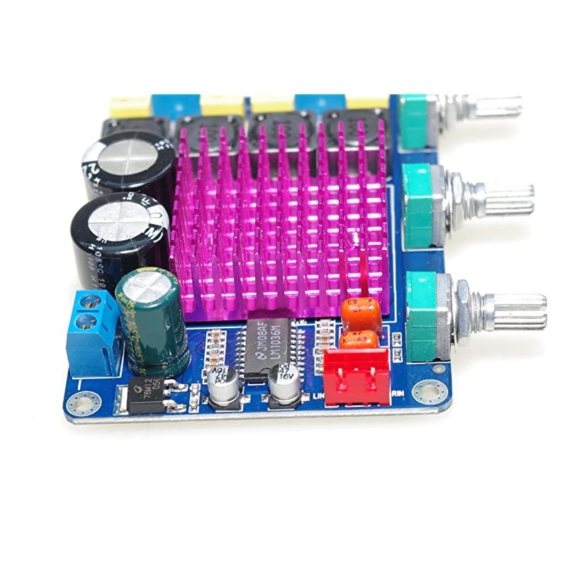 Assembled HiFi D Class Digital Amplifier Board LM1036N + TDA7492 250W