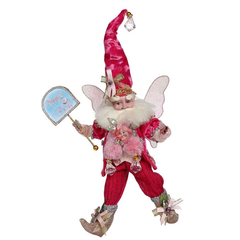 Mark Roberts Products Mark Roberts Pink Spirit of Hope Breast Cancer Awareness Fairy, Small 9-Inches