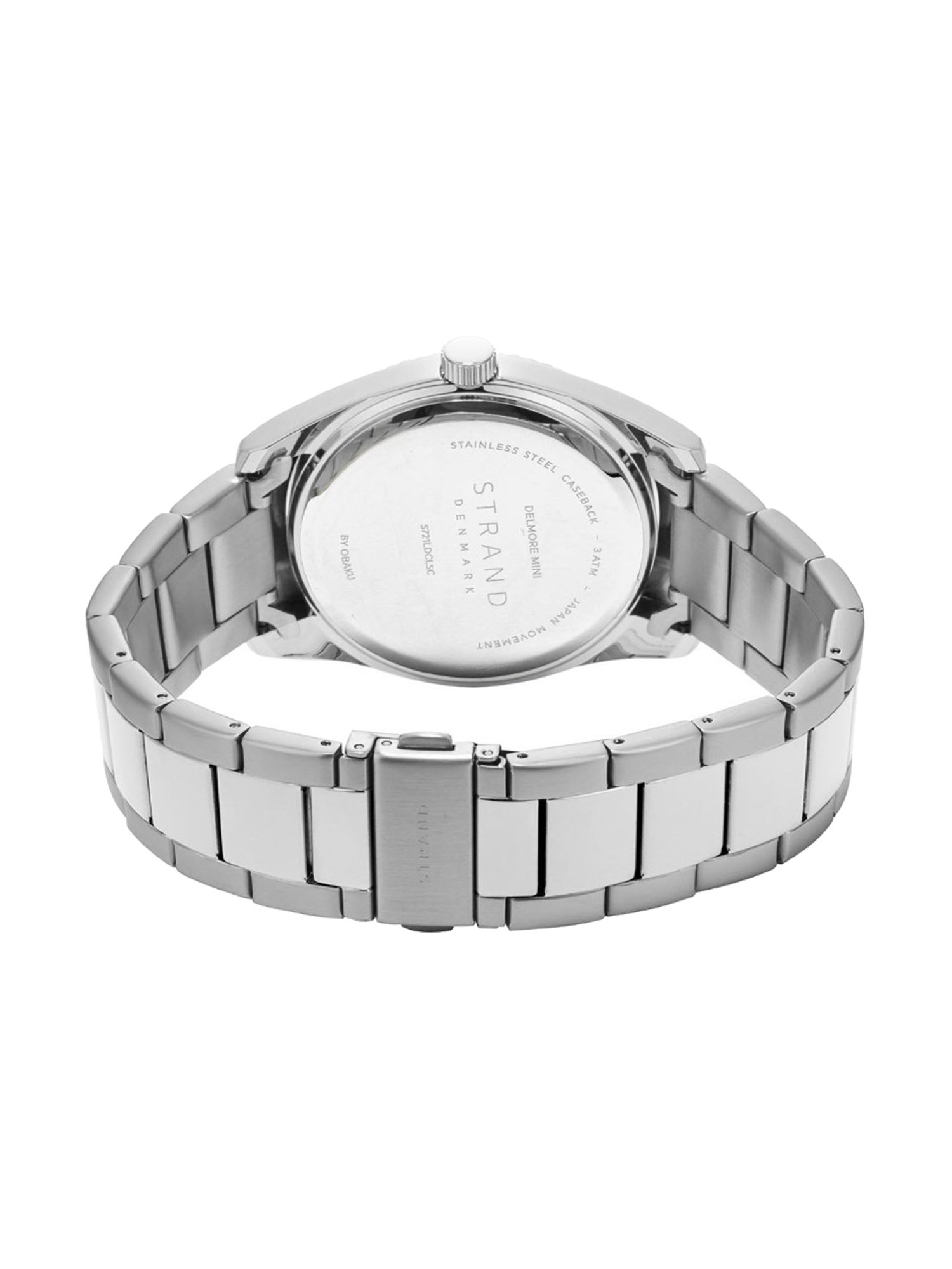 STRAND by Obaku S721LDCLSC Delmore Mini Denim Analog Watch for Women