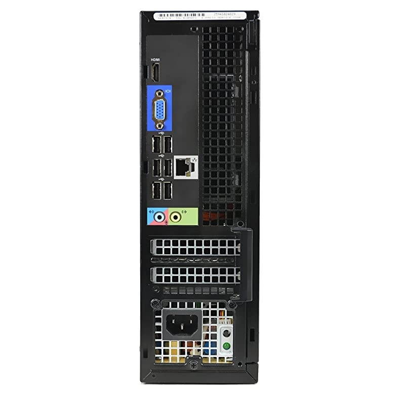 OPTIPLEX 3010 SFF Desktop Computer,Intel Core I5-3470 up to 3.6G,8G DDR3,500G,DVD,WiFi,HDMI,VGA,BT 4.0,Win10Pro64(Renewed)-Multi-Language Support English/Spanish