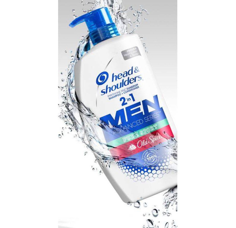 Head and Shoulders Old Spice Pure Sport Anti-Dandruff 2 in 1 Shampoo and Conditioner - 31.4 fl oz