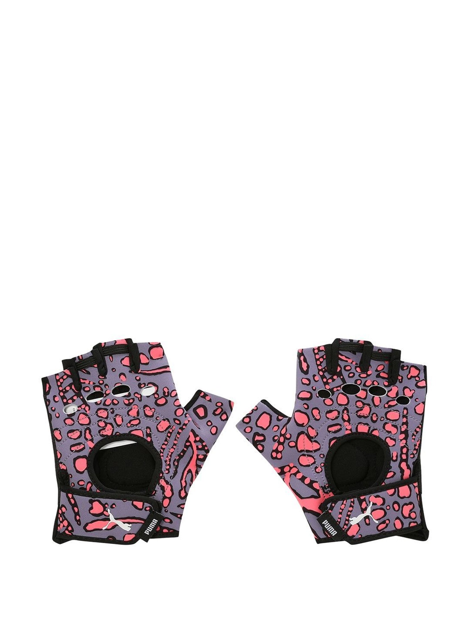 Puma Pale Plum-Sunset Glow-Q3 AOP Printed Medium Gloves