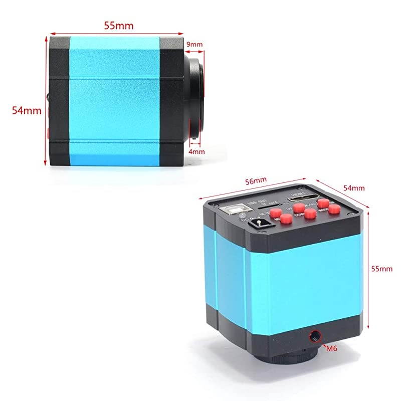 Tv Hdmi USB Industry Digital CMount Microscope Camera Tf Video Recoder DVR