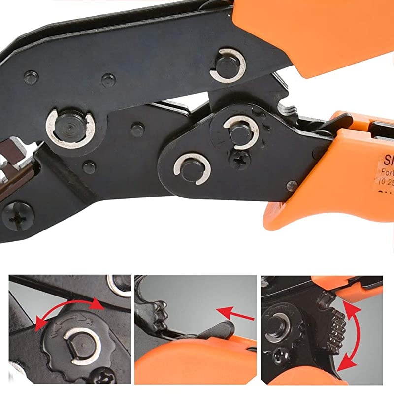 560Pcs 254mm Pitch 2 3 4 5 Pin with SN2 Crimping Tools Dupont JST SM 2 3 4 5 Pin MaleFemale Plug Housing MaleFemale Pin Header Crimp Terminals Connector Kit