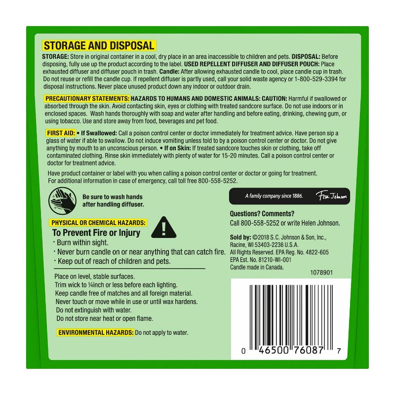 OFF! Mosquito Lamp Starter Kit 0.029oz