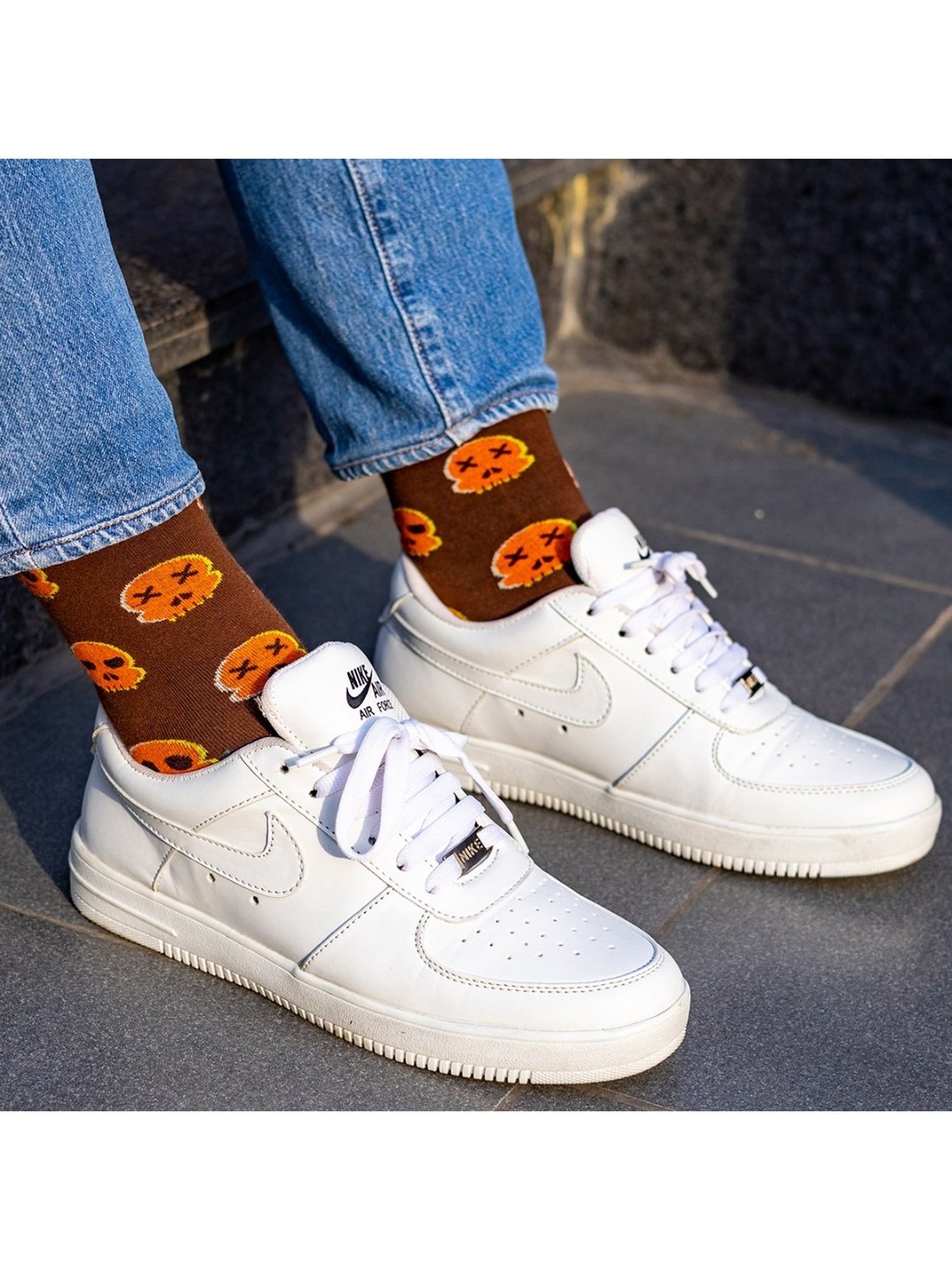 Man Arden Multicolor Printed Socks