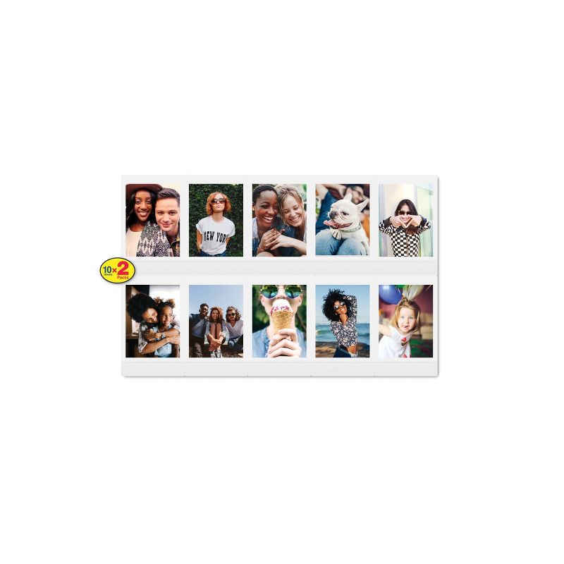 Fujifilm Instax Mini Instant Film Twin Pack - White (16437396)