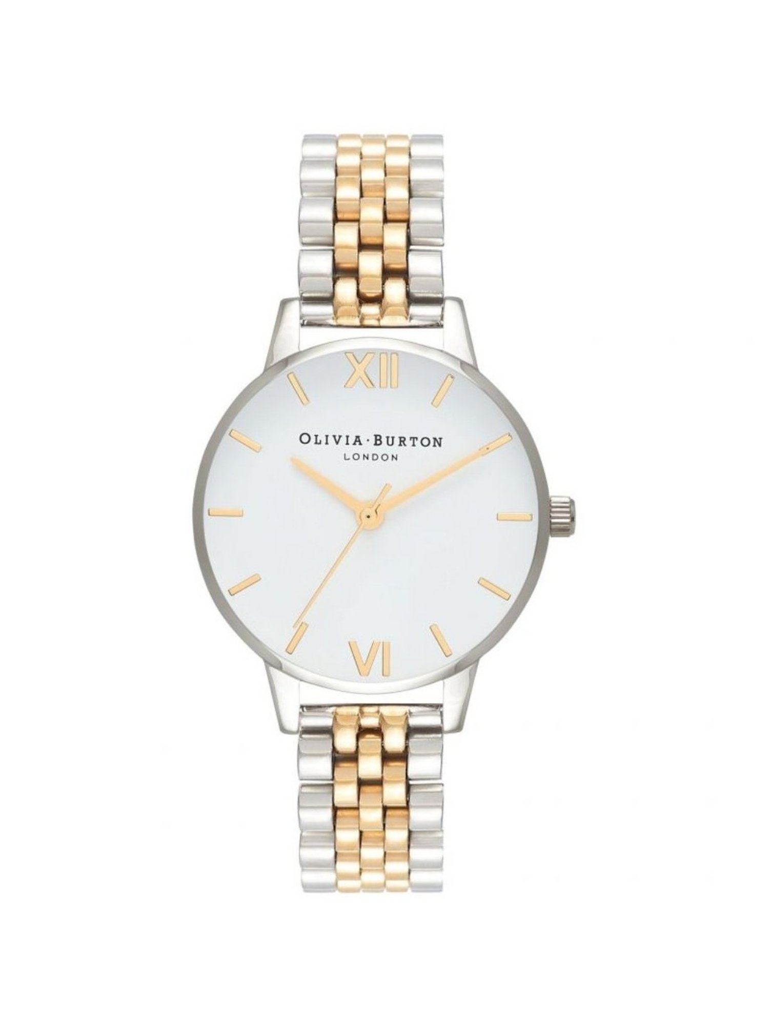 Olivia Burton OB16MDW34 White Dial Analog Watch for Women