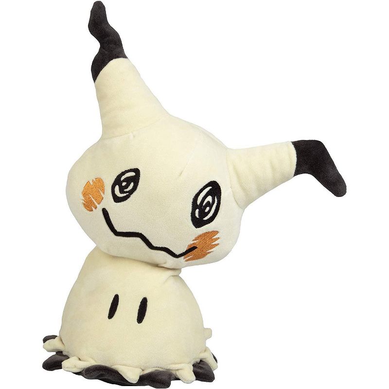 Jazwares Pokemon Bewear and Mimikyu Plush Stuffed Animal Toys 12", Set of 2