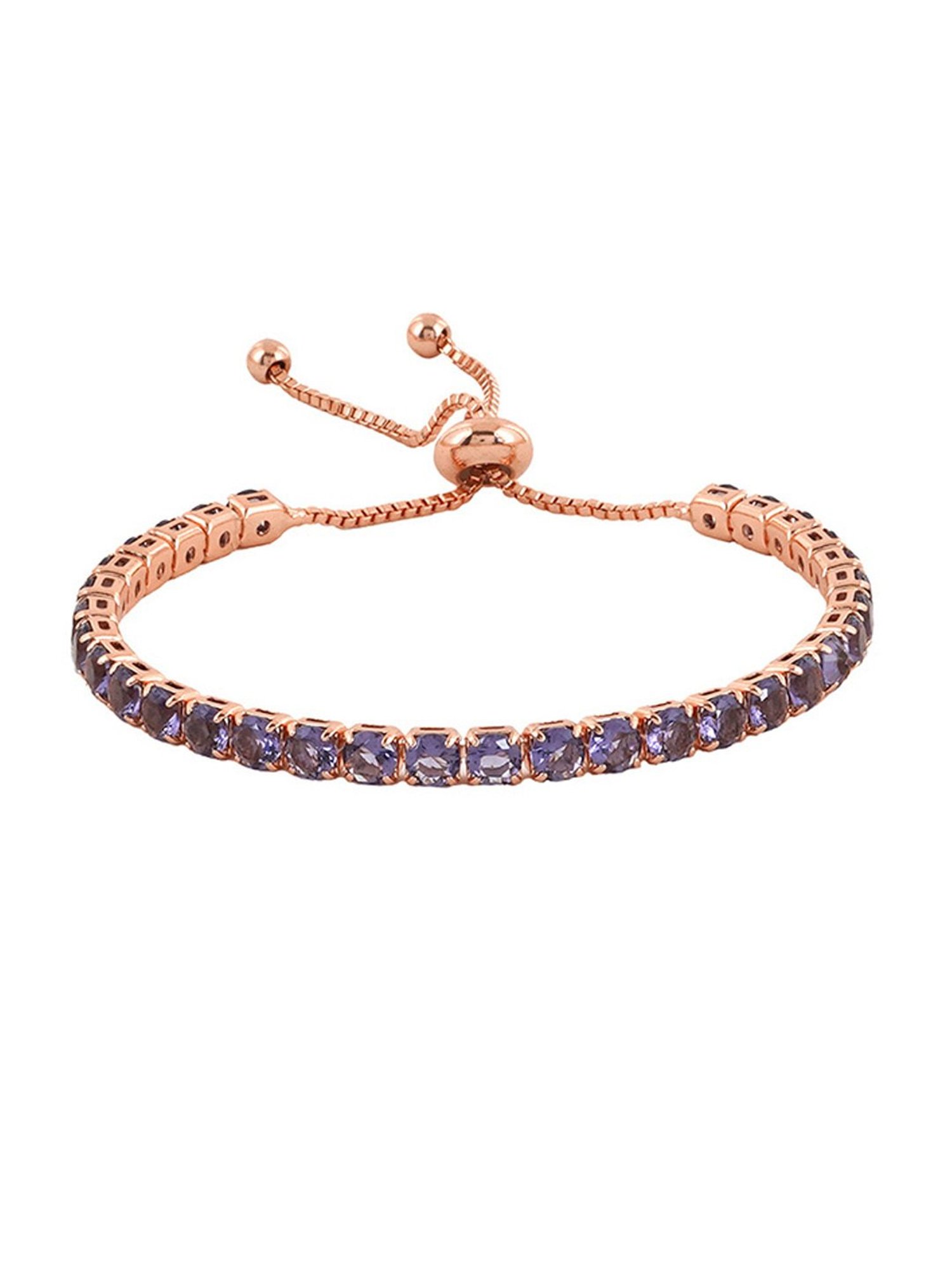 Joker & Witch Nora Purple Tennis Bracelet