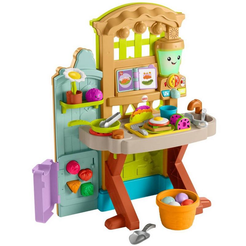 Fisher-Price Laugh & Learn Grow-the-Fun Garden to Kitchen