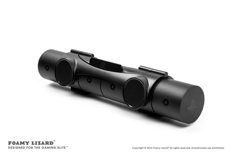 Privacy Shield for Playstation 4 Camera v2.0 by Foamy Lizard Protective Concealing Lens Cover for 2016 PS4 Console Camera 2.0 Sensor (NOT Compatible with Old Rectangular Camera, Camera NOT Included)