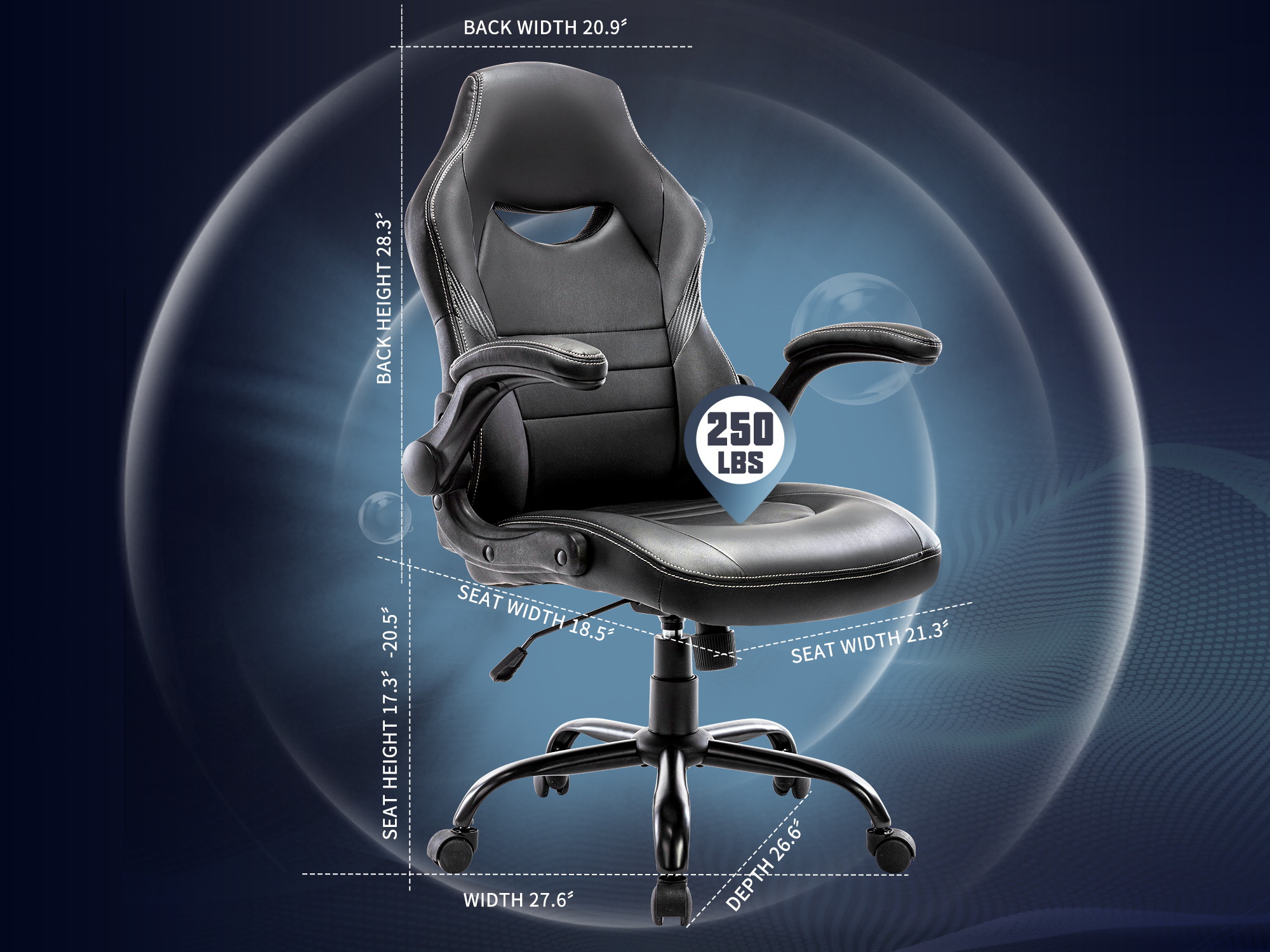 STARSPACE Cost-effective Gaming Chair Durable And Comfortable Ergonomic Adjustable Racing Game Desk Chair
