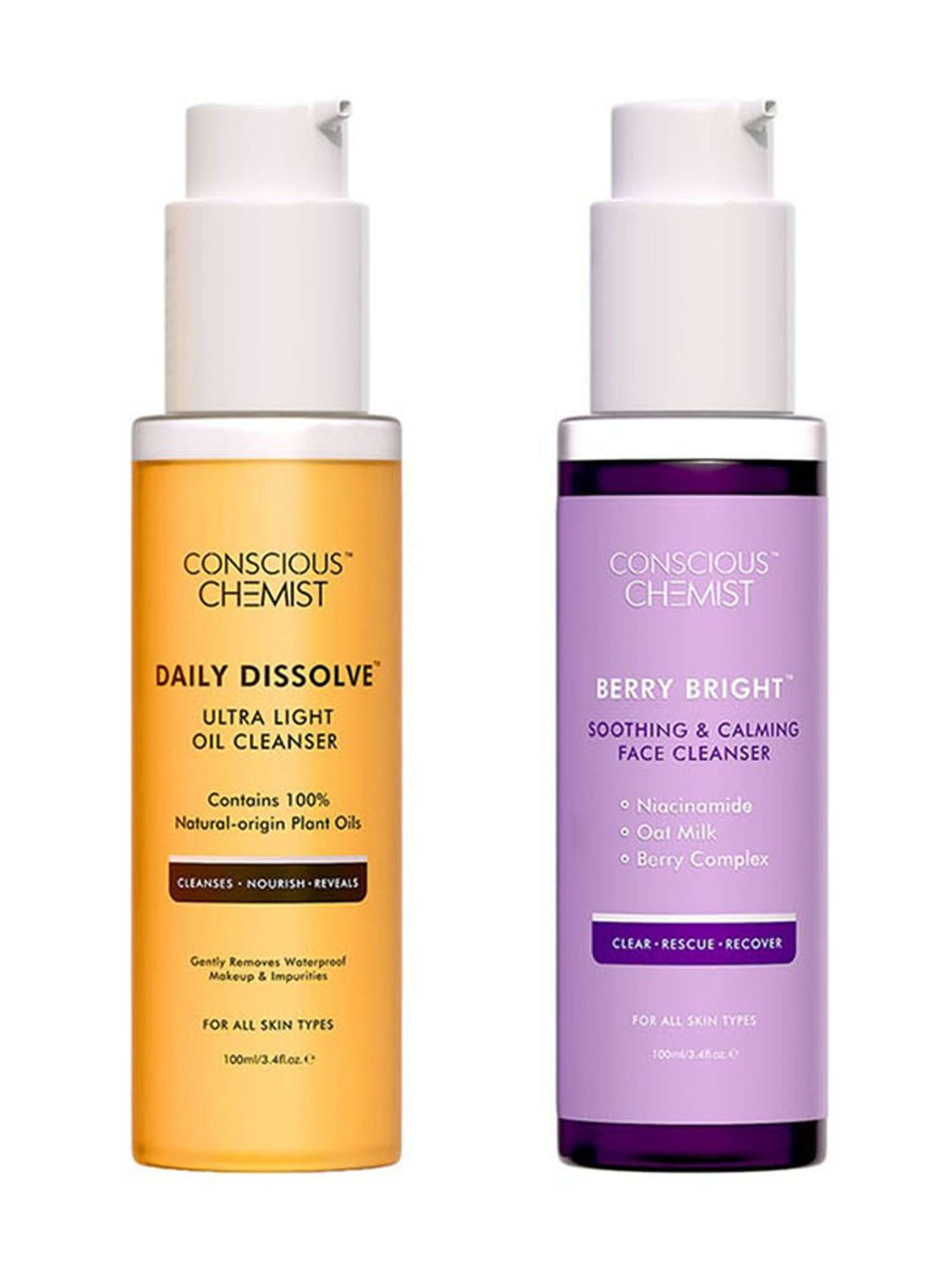 Conscious Chemist Brightening Double Cleanse Kit