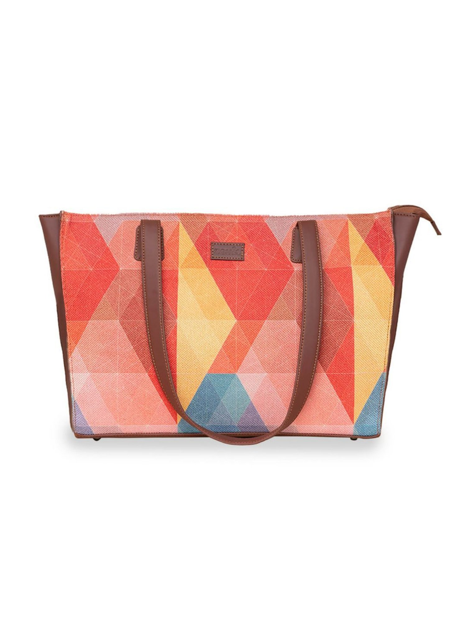 ZOUK Multicolor Printed Large Tote Bag