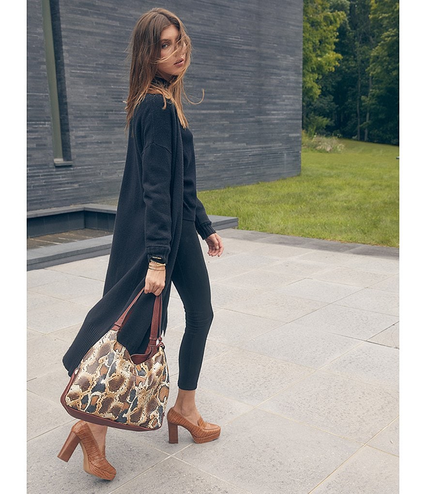 Vince Camuto Stretch Faux Suede Pull-On Leggings