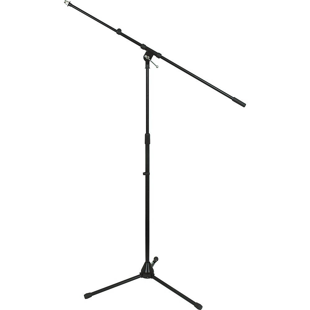 Musician's Gear Tripod Mic Stand with Telescoping Boom Black