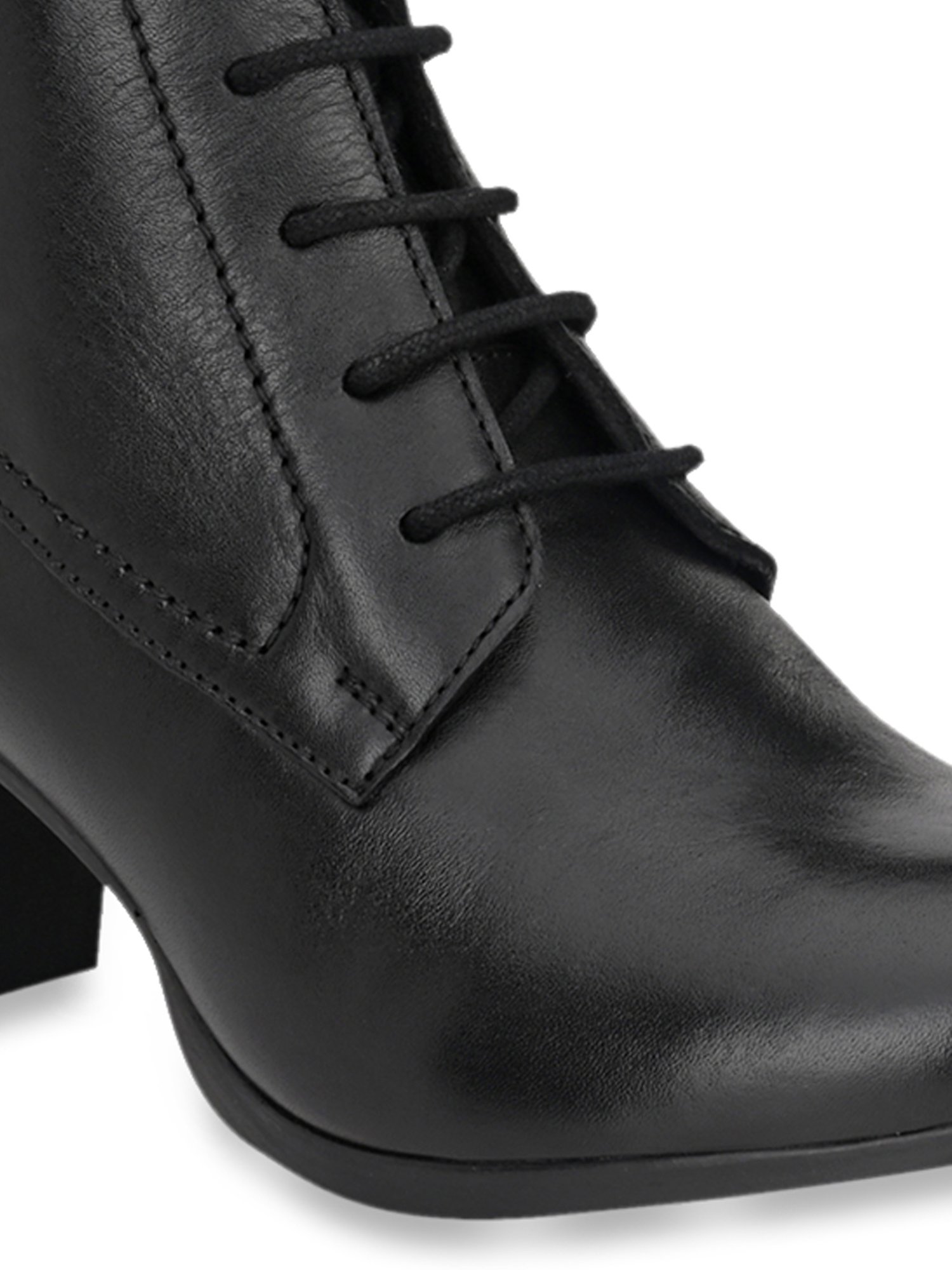 Delize Women's Black Derby Boots