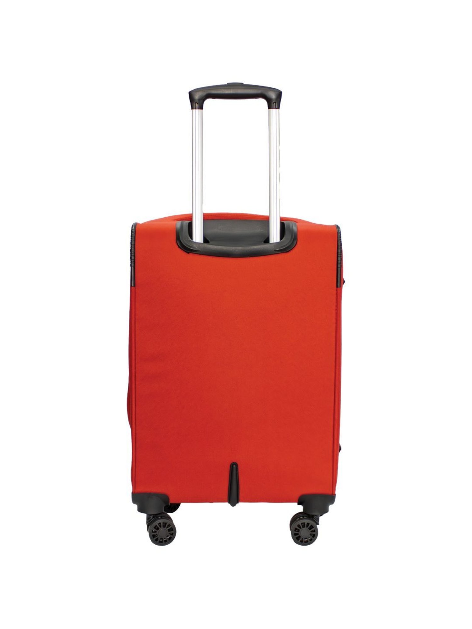Swiss Military Red 8 Wheels Small Carry-On Luggage