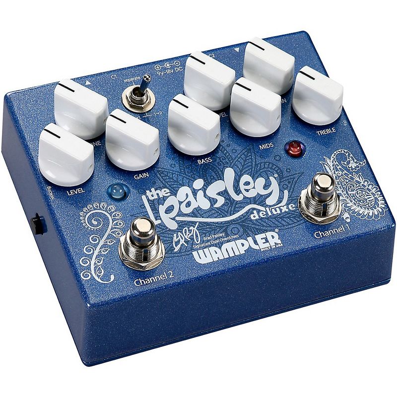 Wampler Paisley Deluxe Overdrive Effects Pedal