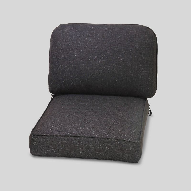 2pc Standish Replacement Cushion - Deep Seating - Black - Project 62™