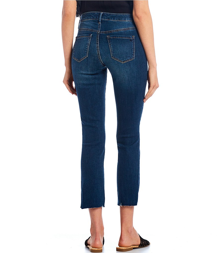 Silver Jeans Co. Highly Desirable Raw Edge Straight Jeans