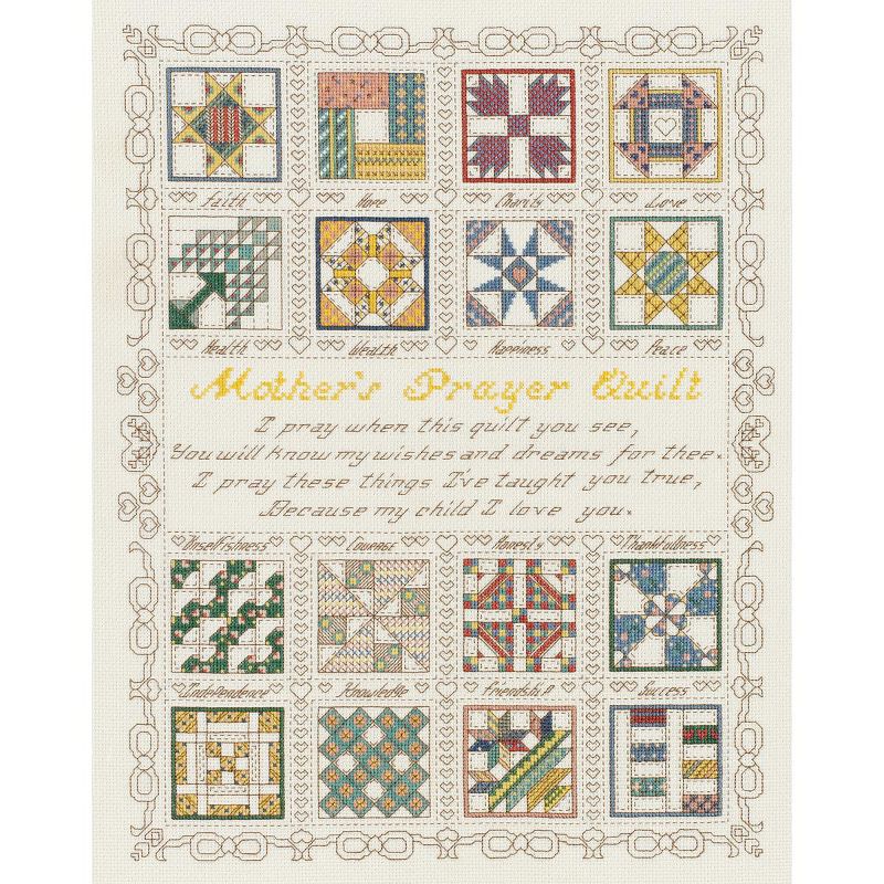 Janlynn Counted Cross Stitch Kit 15"X18"-A Mother's Prayer (14 Count)