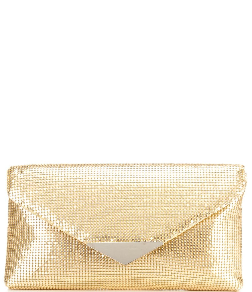 Kate Landry Satin Buckle Clutch Bag