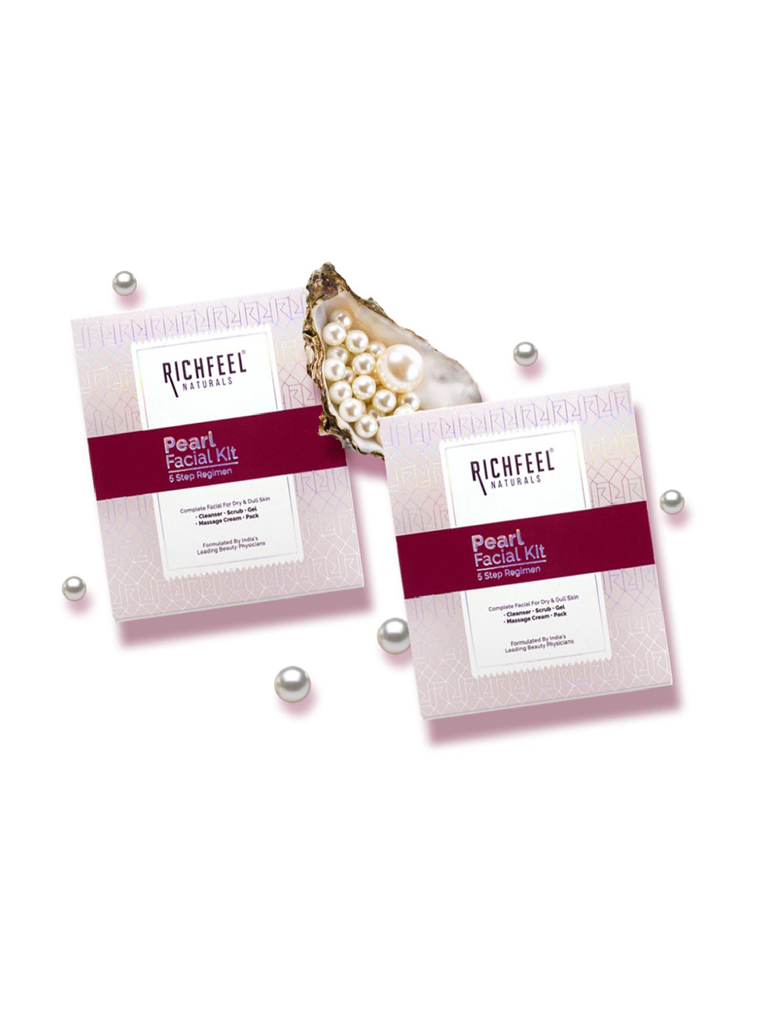 Richfeel Pearl Facial Kit - Pack of 2