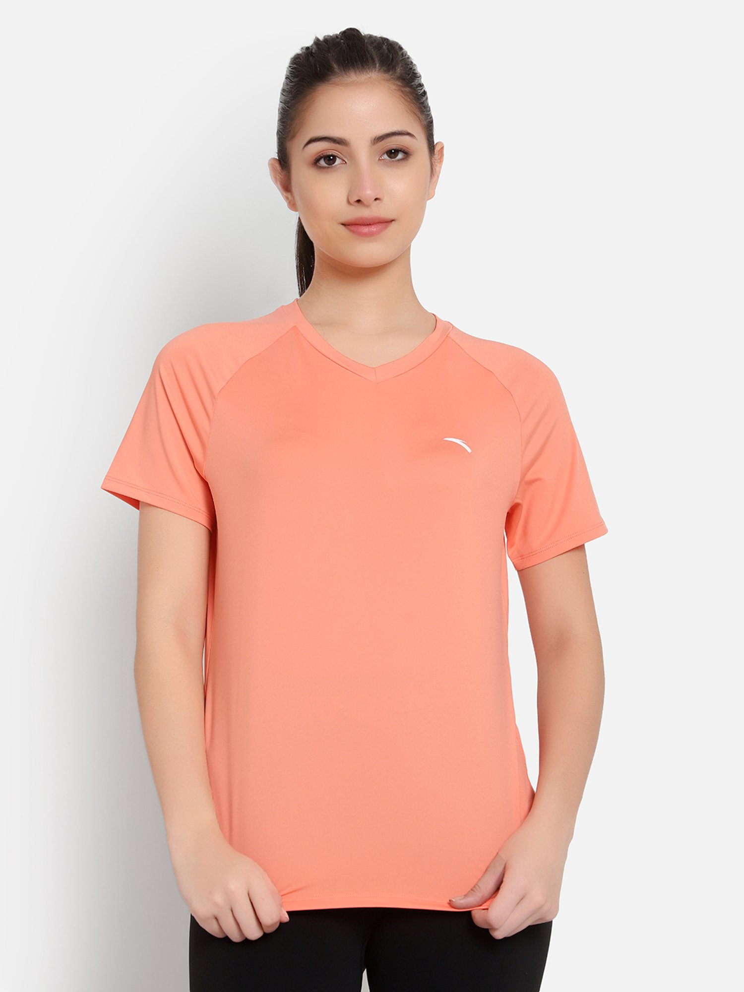 Anta Peach Regular Fit Sports T-Shirt