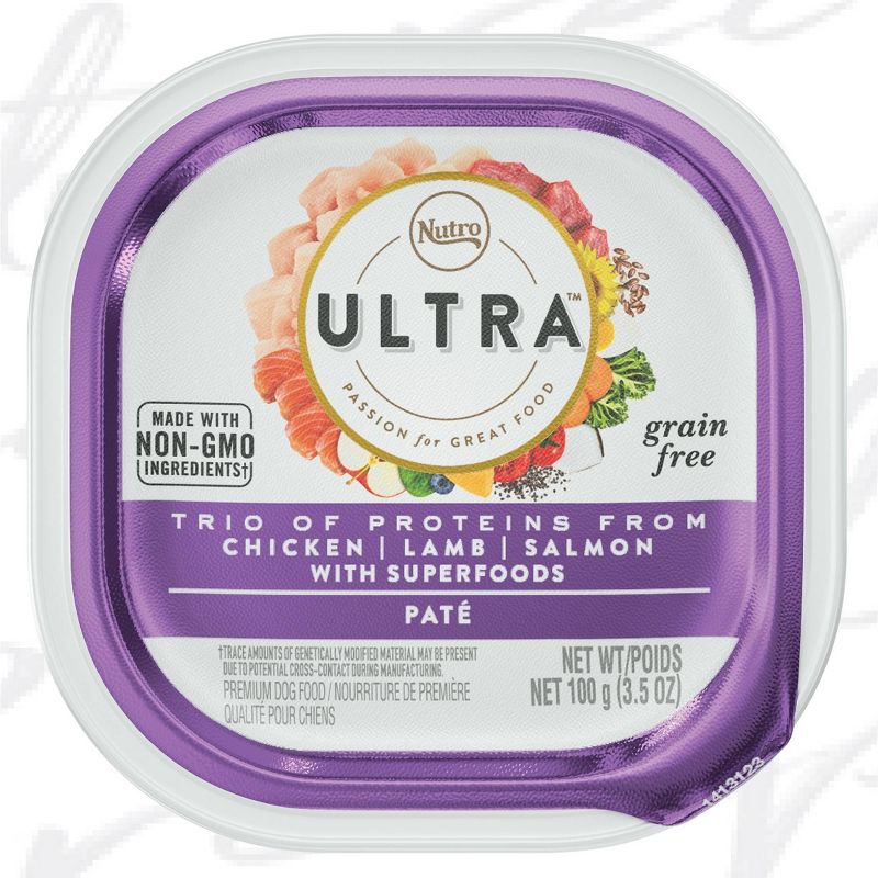 Nutro Ultra Grain-Free Paté Wet Dog Food - 3.5oz/12ct Variety Pack