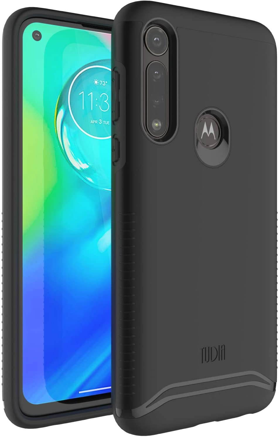 TUDIA Dual Layer Fit Designed for Moto G Power Case (2020), Motorola G Power Case, [Merge] Rugged Hard Back Heavy Duty Slim Protective Phone Case for Motorola Moto G Power (2020)