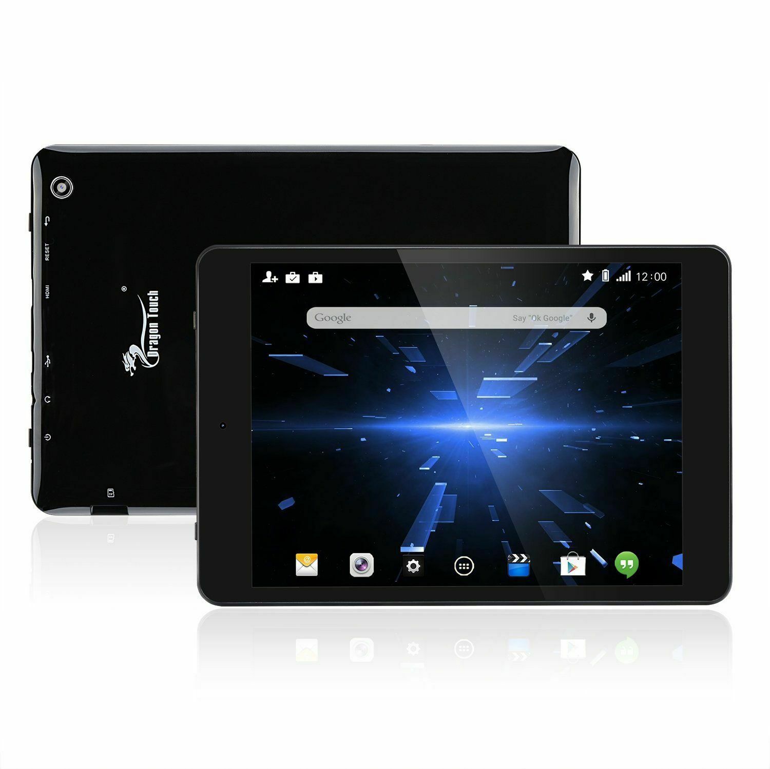 Dragon Touch X80 8" inch 32GB 64-bit Quad Core Tablet PC Android 6.0 Mini HDMI 1024x768 Dual Camera G-sensor Android Tablets