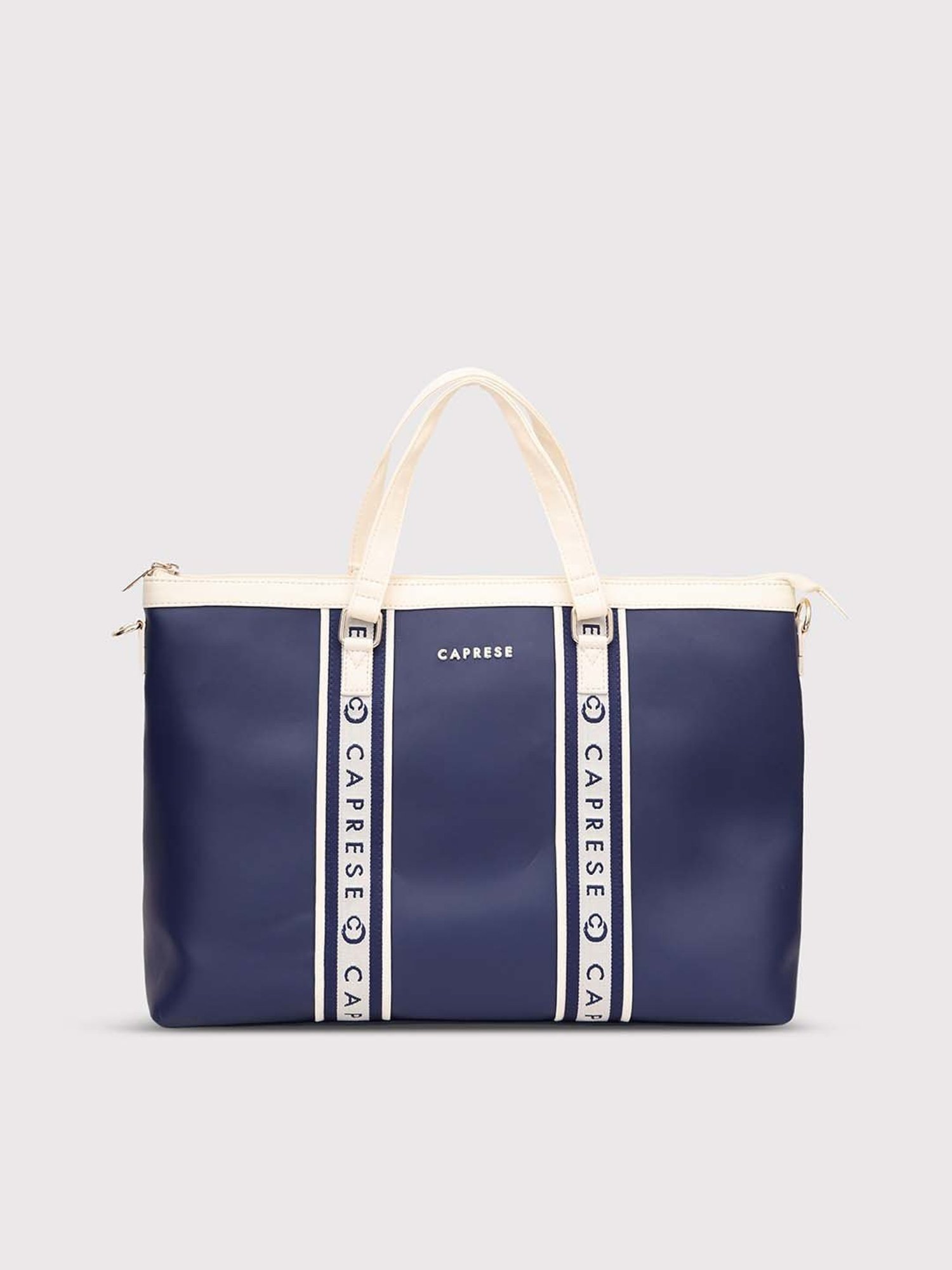 Baggit Brown PVC Solid Laptop Messenger Bag