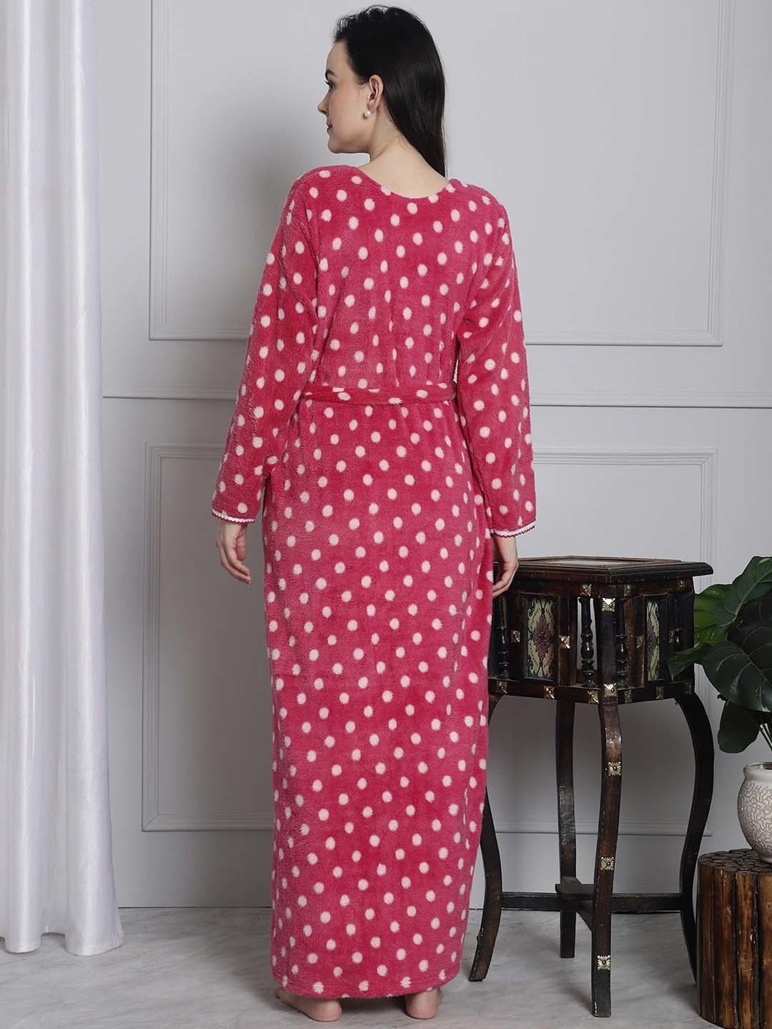 Secret Wish Pink Printed Nighty