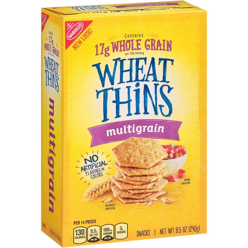 Wheat Thins Multigrain Snack Crackers - 8.5oz