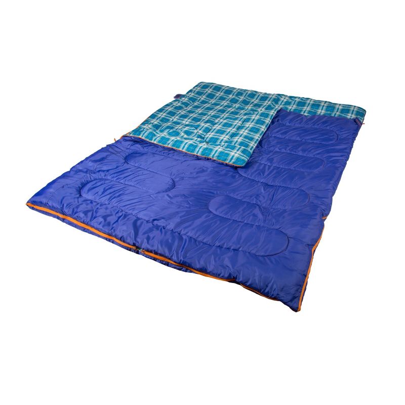 Wenzel Santa Fe 20 Degrees Fahrenheit Mummy Sleeping Bag - Blue