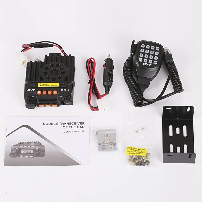 KT8900 Mini Dual Band Mobile Transceiver 2M 136174MHz70cm 400480MHz 25W Amateur Car Radio HAM